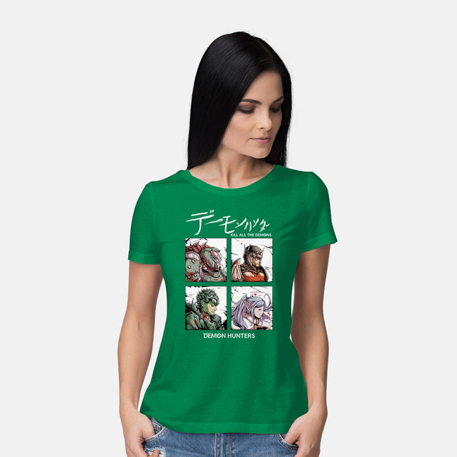 Slay All Demons-Womens-Basic-Tee-Guilherme magno de oliveira