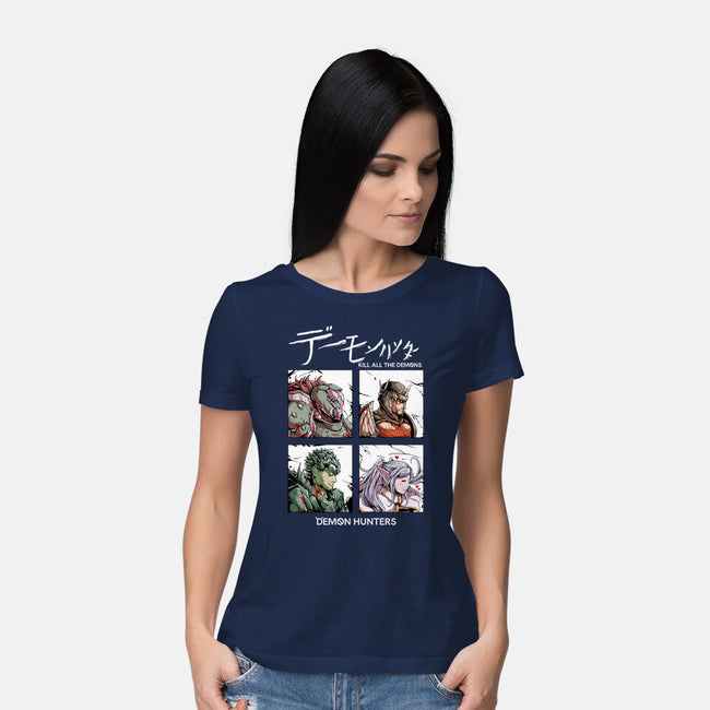Slay All Demons-Womens-Basic-Tee-Guilherme magno de oliveira