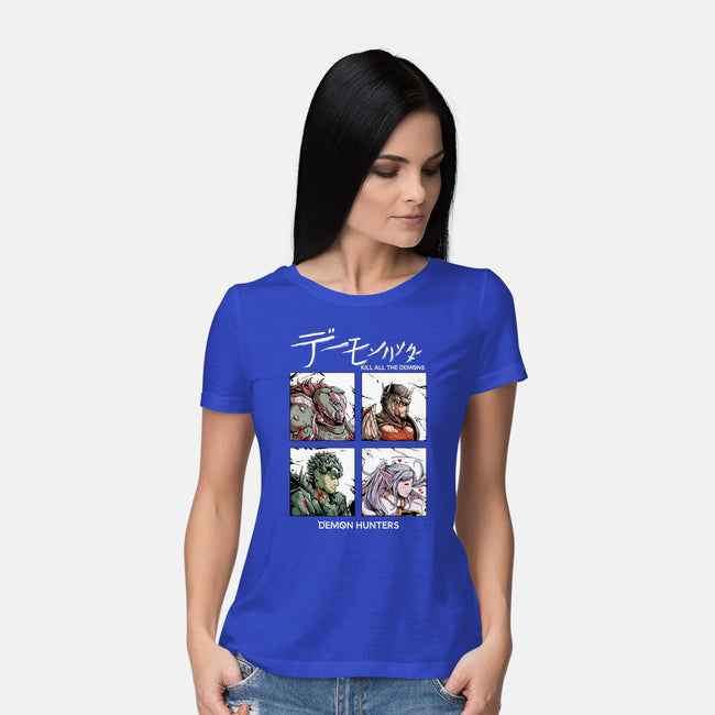 Slay All Demons-Womens-Basic-Tee-Guilherme magno de oliveira