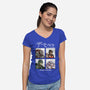Slay All Demons-Womens-V-Neck-Tee-Guilherme magno de oliveira