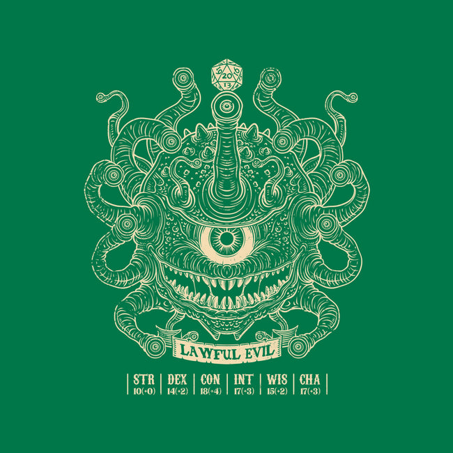 Lawful Evil Beholder-None-Polyester-Shower Curtain-drbutler