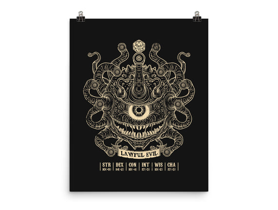 Lawful Evil Beholder