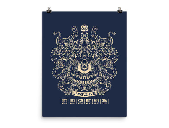 Lawful Evil Beholder