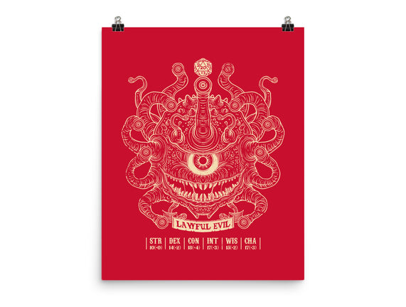Lawful Evil Beholder
