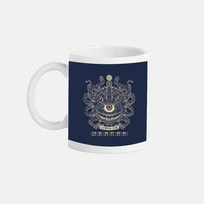 Lawful Evil Beholder-None-Mug-Drinkware-drbutler