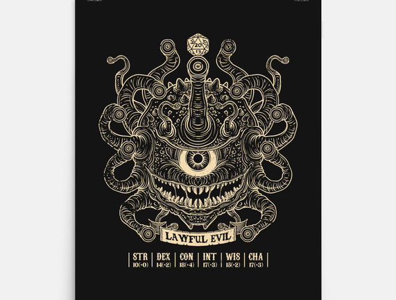 Lawful Evil Beholder