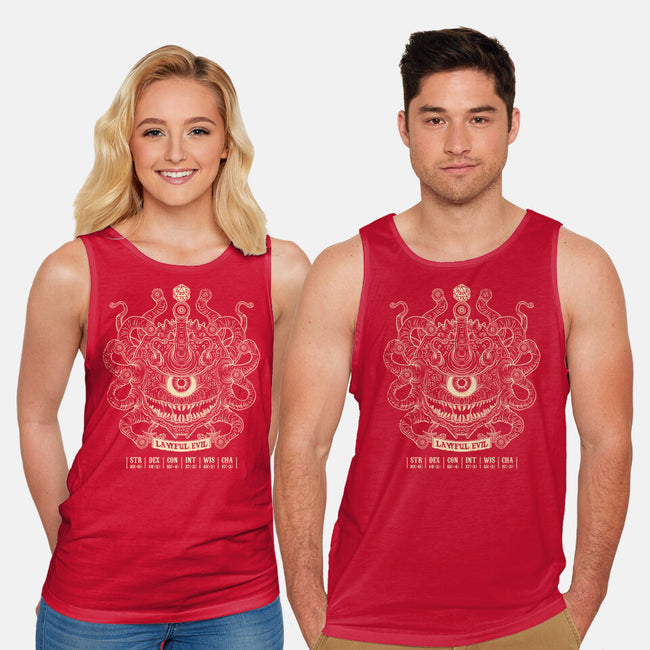Lawful Evil Beholder-Unisex-Basic-Tank-drbutler