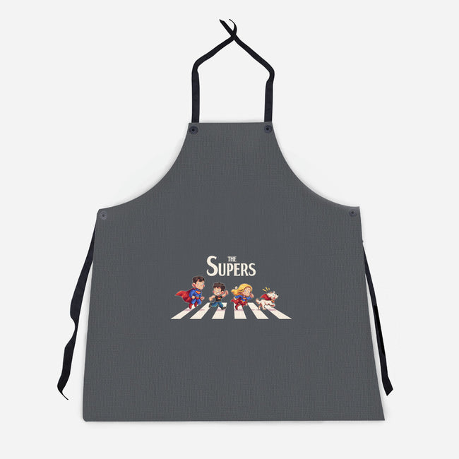 The Supers-Unisex-Kitchen-Apron-2DFeer