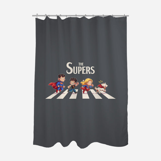The Supers-None-Polyester-Shower Curtain-2DFeer