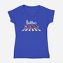 The Bombers-Womens-V-Neck-Tee-2DFeer