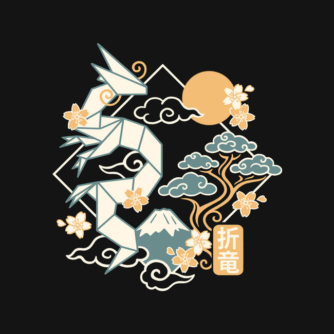 Origami Dragon-Unisex-Basic-Tee-NemiMakeit