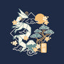 Origami Dragon-None-Matte-Poster-NemiMakeit