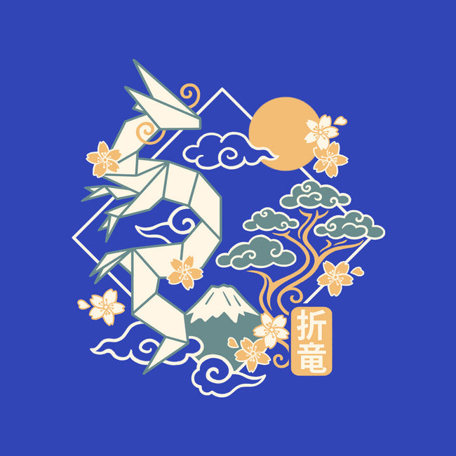 Origami Dragon-Unisex-Crew Neck-Sweatshirt-NemiMakeit