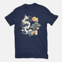 Origami Dragon-Unisex-Basic-Tee-NemiMakeit