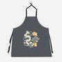 Origami Dragon-Unisex-Kitchen-Apron-NemiMakeit