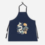 Origami Dragon-Unisex-Kitchen-Apron-NemiMakeit