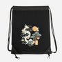 Origami Dragon-None-Drawstring-Bag-NemiMakeit