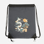 Origami Dragon-None-Drawstring-Bag-NemiMakeit