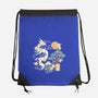 Origami Dragon-None-Drawstring-Bag-NemiMakeit