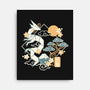 Origami Dragon-None-Stretched-Canvas-NemiMakeit