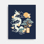 Origami Dragon-None-Stretched-Canvas-NemiMakeit