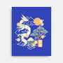 Origami Dragon-None-Stretched-Canvas-NemiMakeit