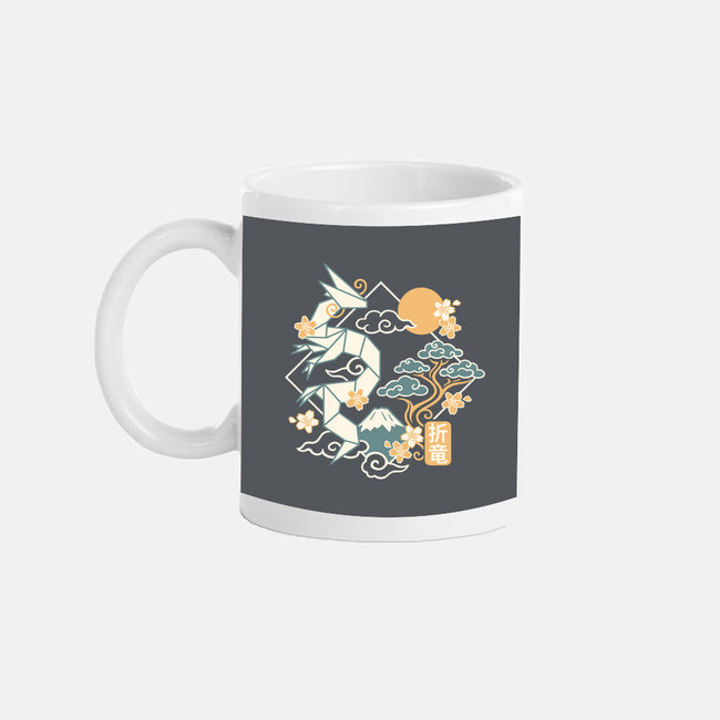 Origami Dragon-None-Mug-Drinkware-NemiMakeit