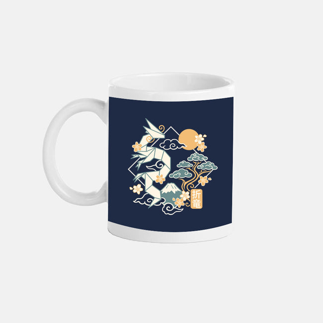 Origami Dragon-None-Mug-Drinkware-NemiMakeit