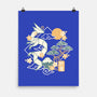 Origami Dragon-None-Matte-Poster-NemiMakeit