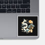 Origami Dragon-None-Glossy-Sticker-NemiMakeit