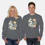 Origami Dragon-Unisex-Crew Neck-Sweatshirt-NemiMakeit