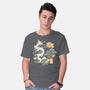 Origami Dragon-Mens-Basic-Tee-NemiMakeit