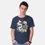 Origami Dragon-Mens-Basic-Tee-NemiMakeit