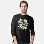 Origami Dragon-Mens-Long Sleeved-Tee-NemiMakeit