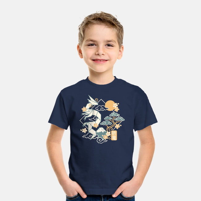 Origami Dragon-Youth-Basic-Tee-NemiMakeit