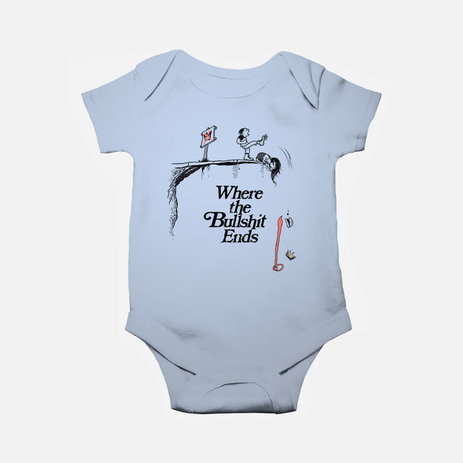 Off A Cliff-Baby-Basic-Onesie-SeamusAran
