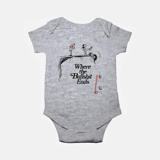 Off A Cliff-Baby-Basic-Onesie-SeamusAran
