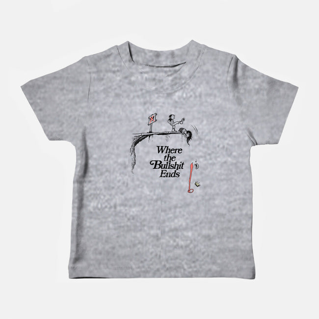 Off A Cliff-Baby-Basic-Tee-SeamusAran