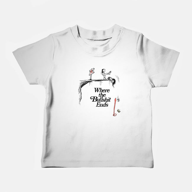 Off A Cliff-Baby-Basic-Tee-SeamusAran
