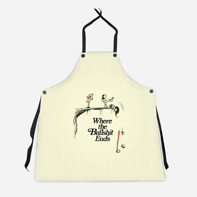 Off A Cliff-Unisex-Kitchen-Apron-SeamusAran