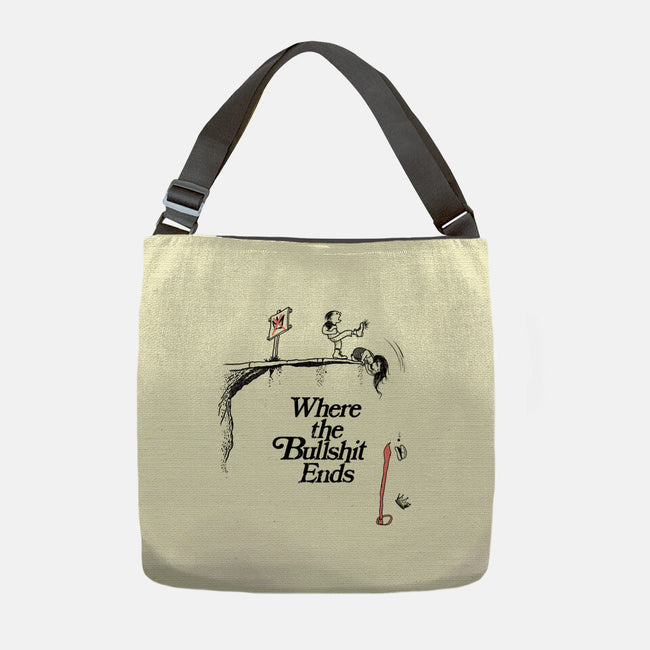 Off A Cliff-None-Adjustable Tote-Bag-SeamusAran