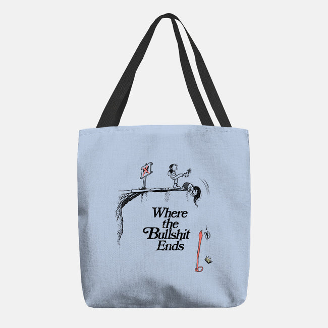 Off A Cliff-None-Basic Tote-Bag-SeamusAran
