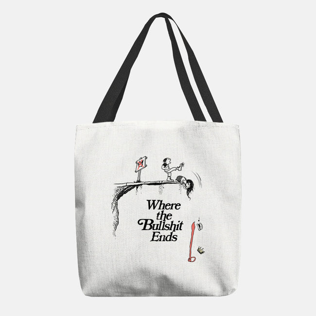 Off A Cliff-None-Basic Tote-Bag-SeamusAran