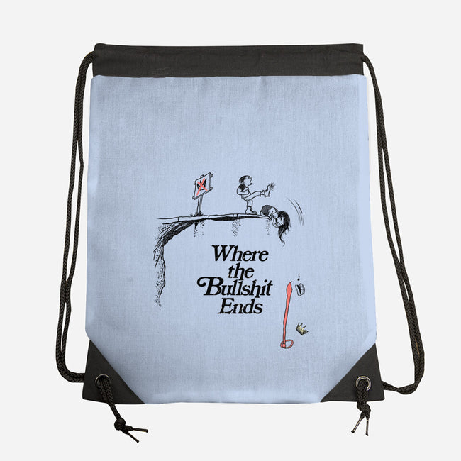Off A Cliff-None-Drawstring-Bag-SeamusAran