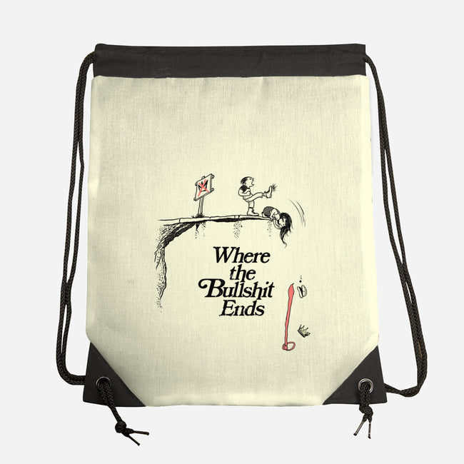 Off A Cliff-None-Drawstring-Bag-SeamusAran