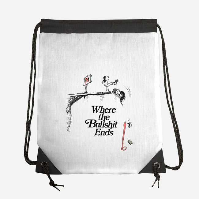 Off A Cliff-None-Drawstring-Bag-SeamusAran