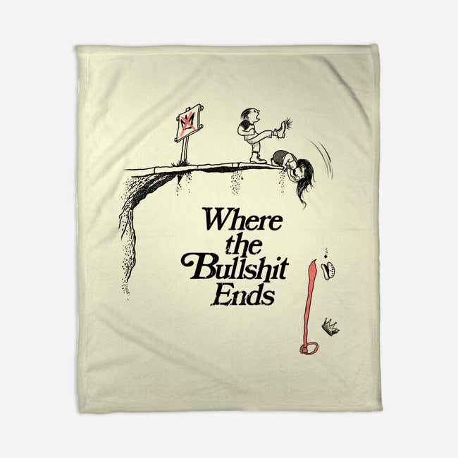 Off A Cliff-None-Fleece-Blanket-SeamusAran