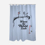 Off A Cliff-None-Polyester-Shower Curtain-SeamusAran