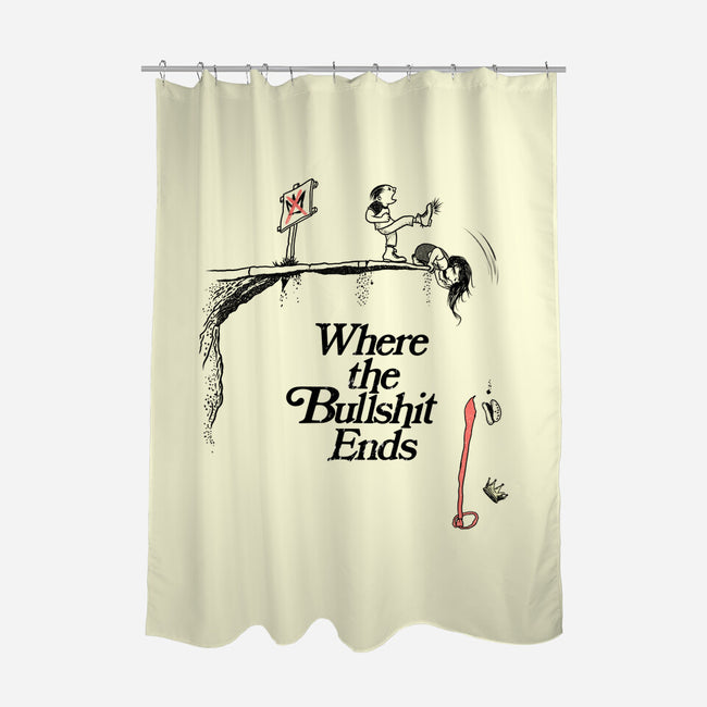 Off A Cliff-None-Polyester-Shower Curtain-SeamusAran