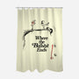 Off A Cliff-None-Polyester-Shower Curtain-SeamusAran